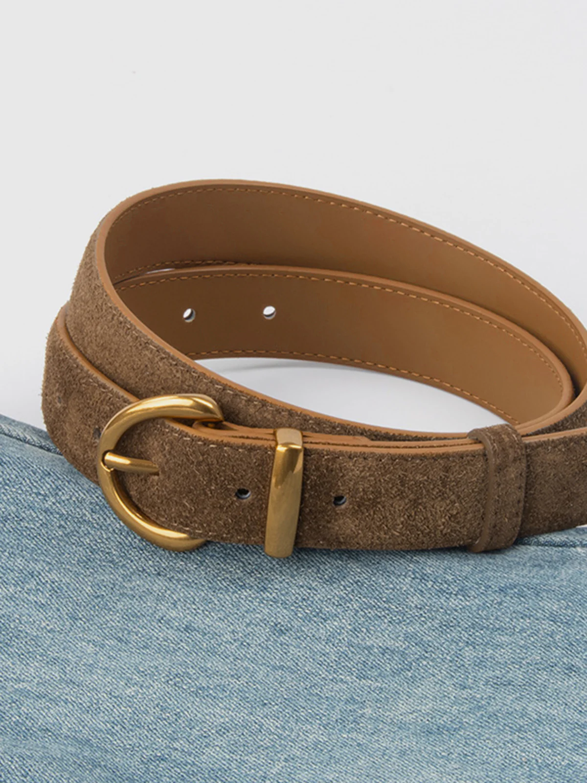 Soft-Buckle Leather Belt - Takermore