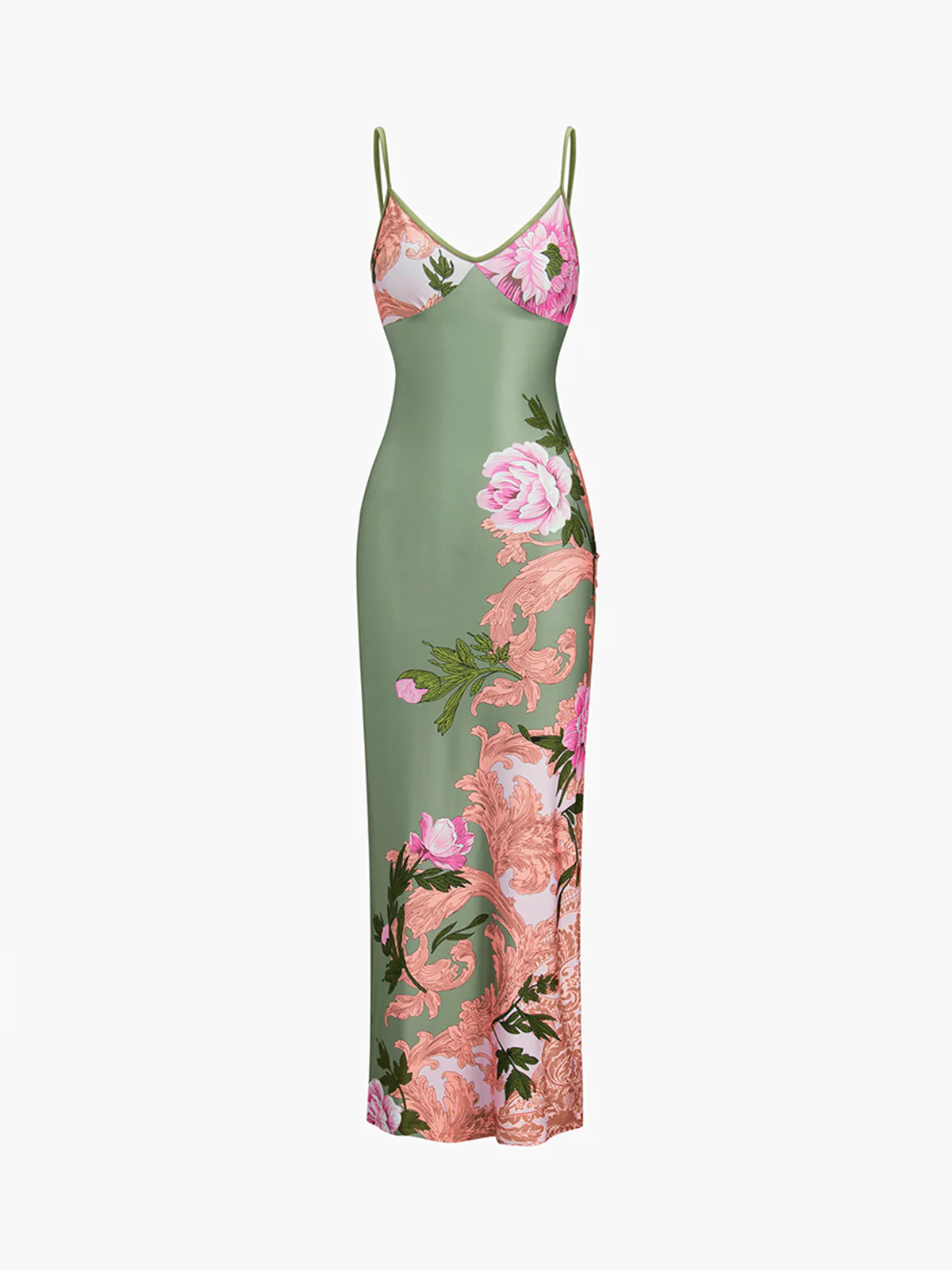 Summer Floral Long Dress - Takermore