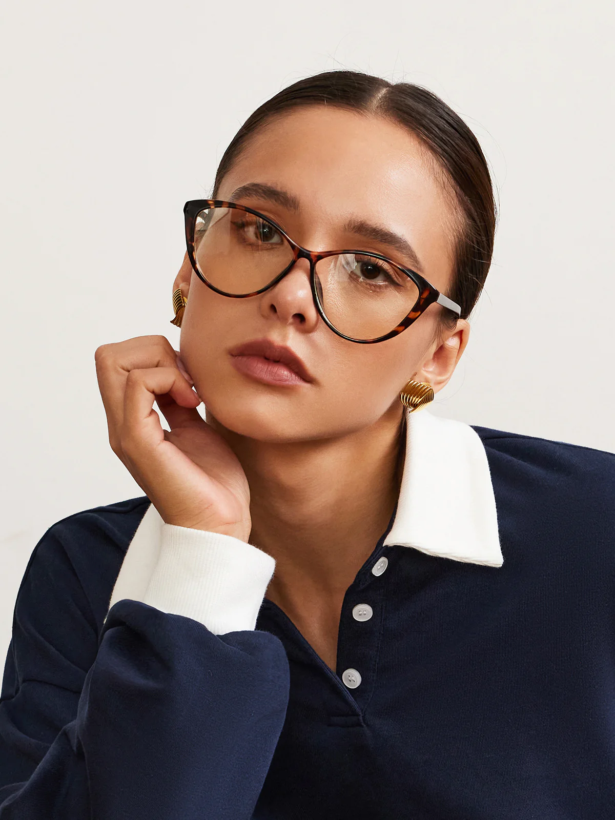 Retro Leopard Cat-Eye Glasses - Takermore