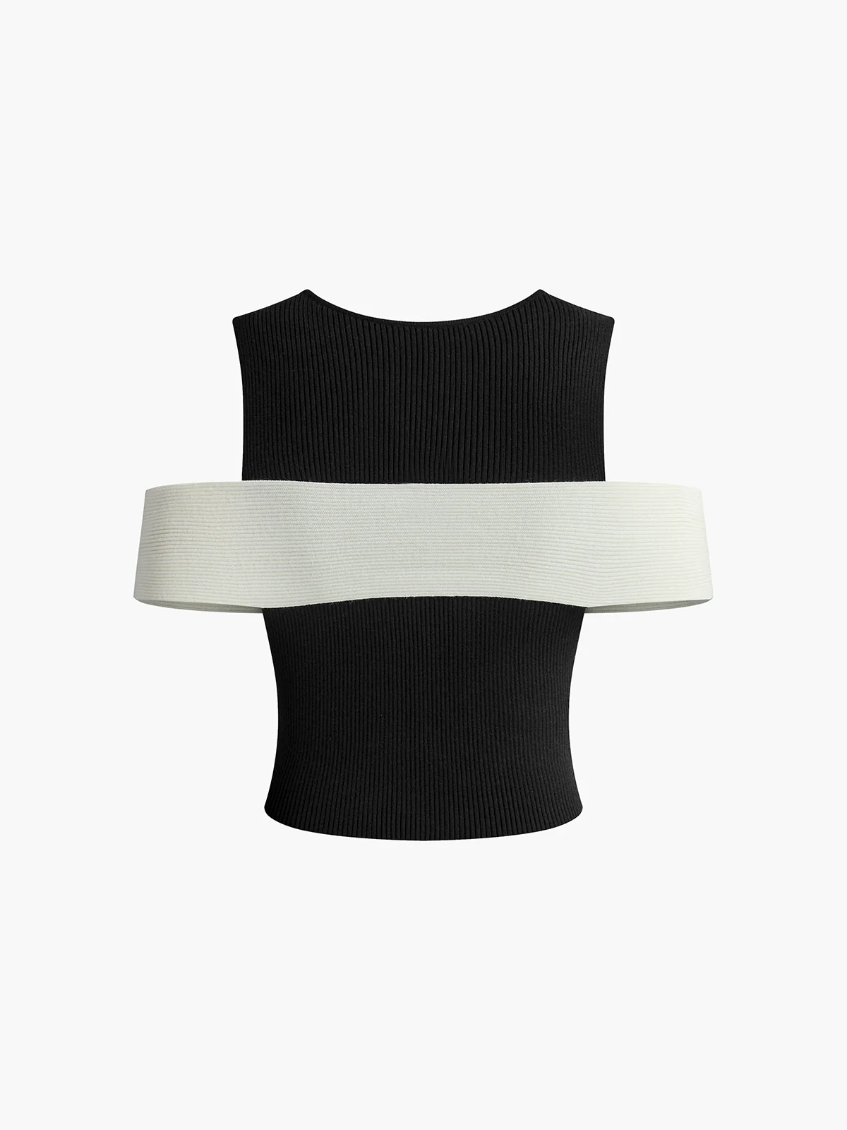 Bow-Trim Stretch Sweater Vest - Takermore