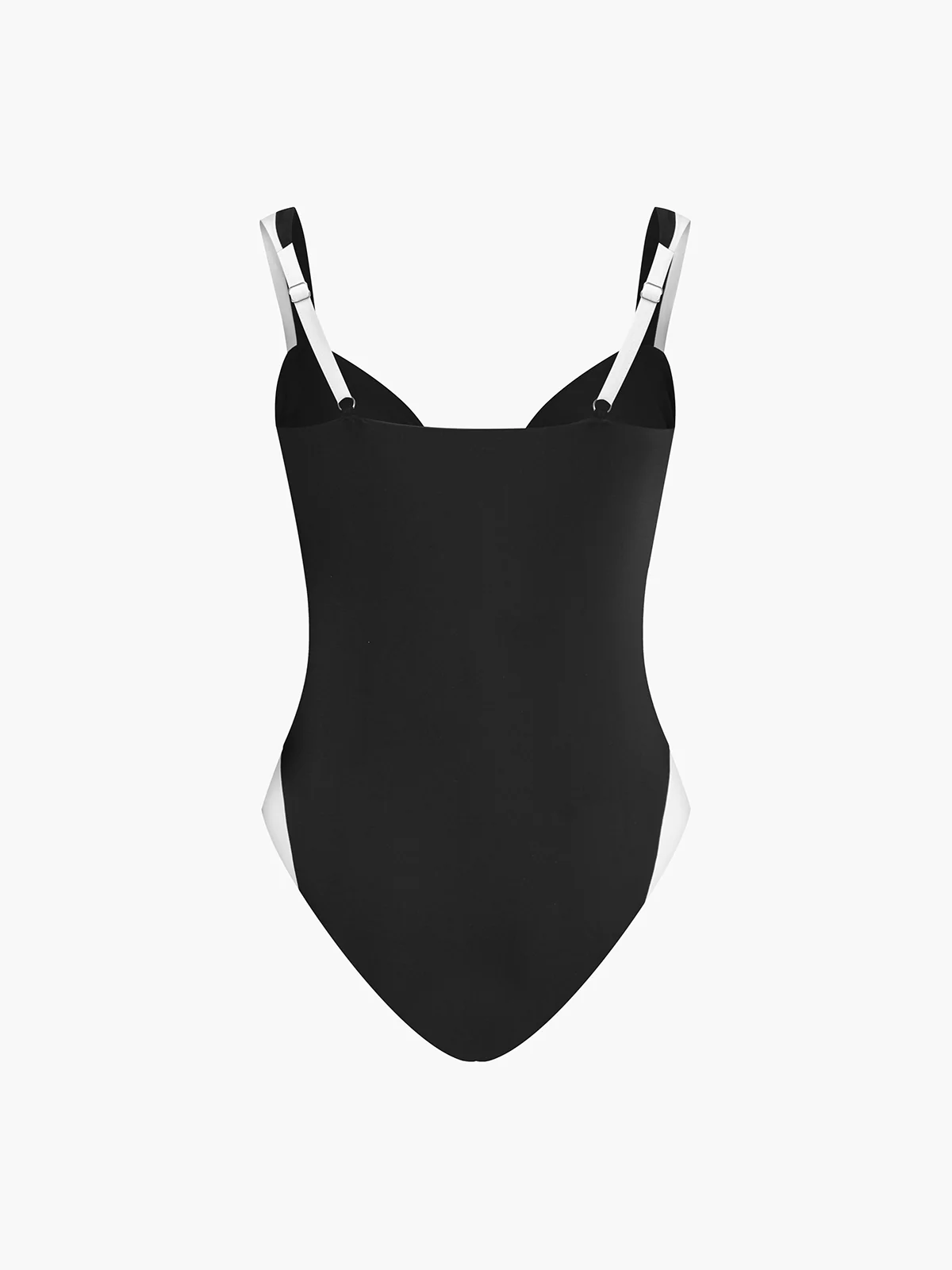 Contrast One-Piece Swimsuit - Takermore