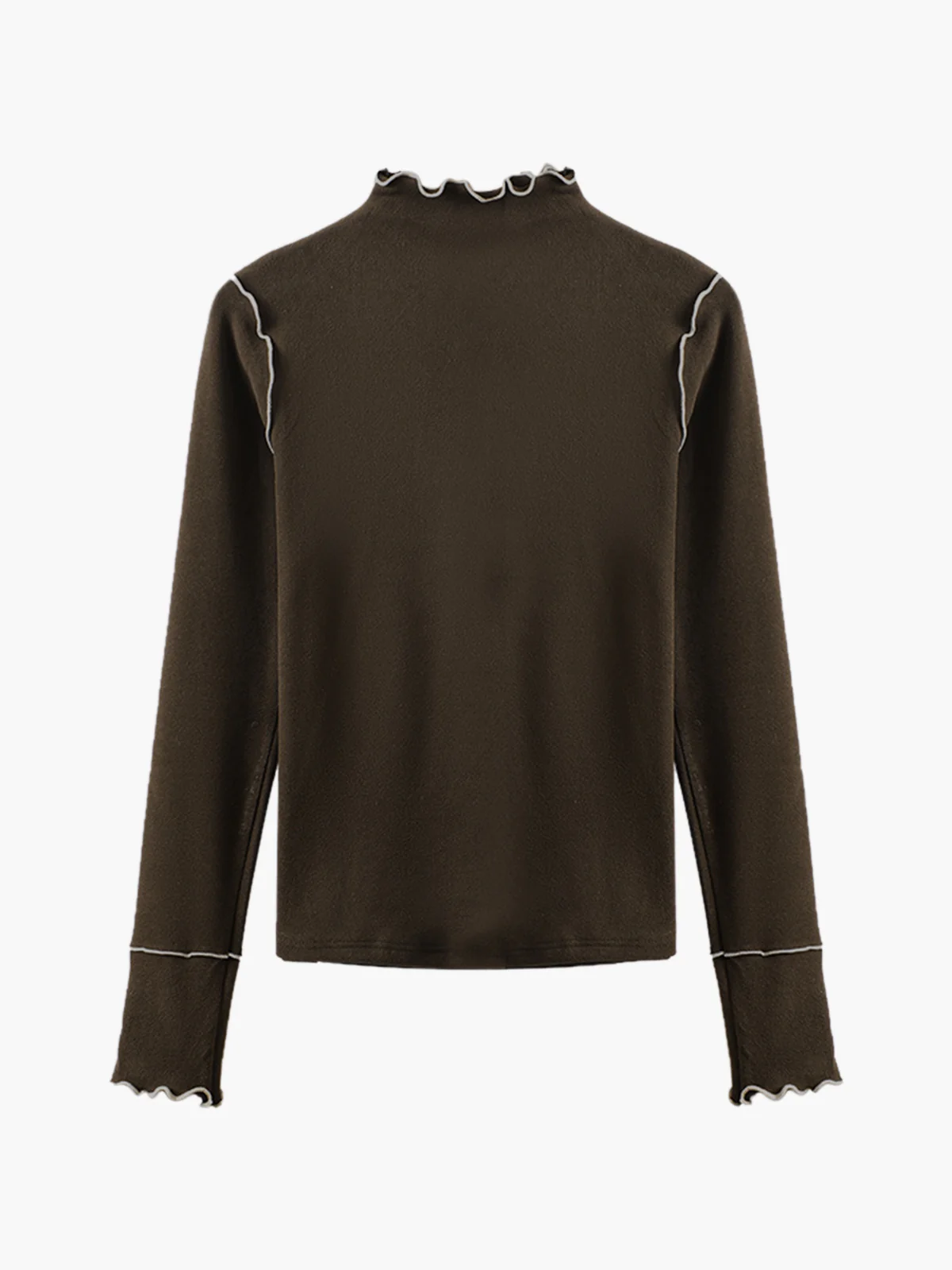 Wave Trim Jersey Slim T-Shirt - Takermore