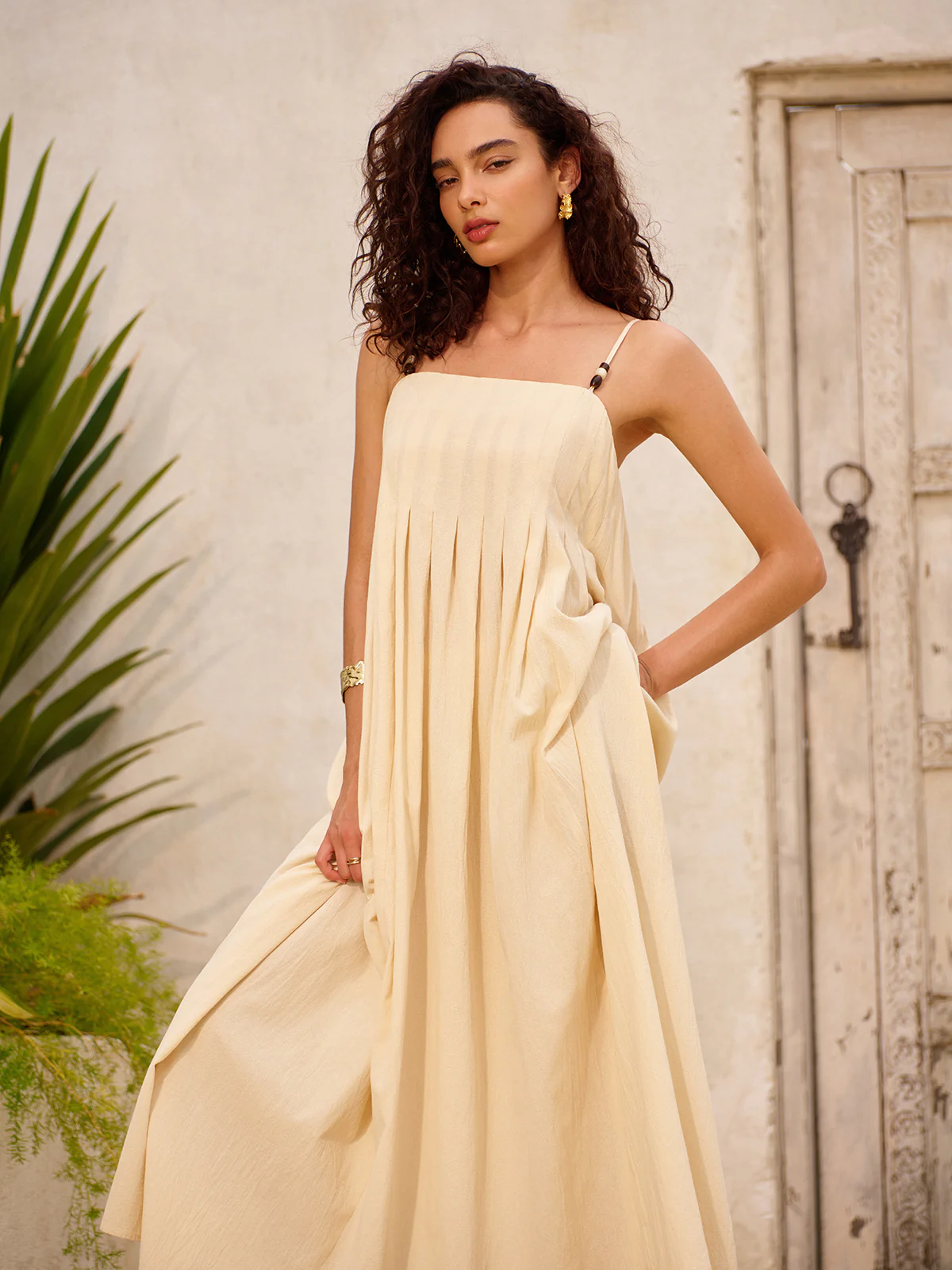 Oversized Pocketed Dress - Takermore