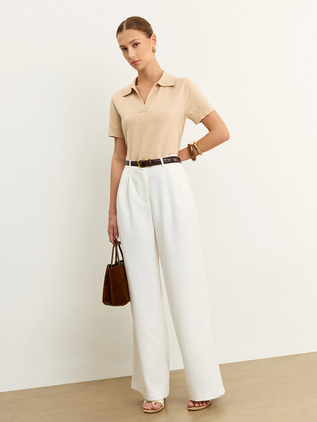 Knit Polo Top - Takermore