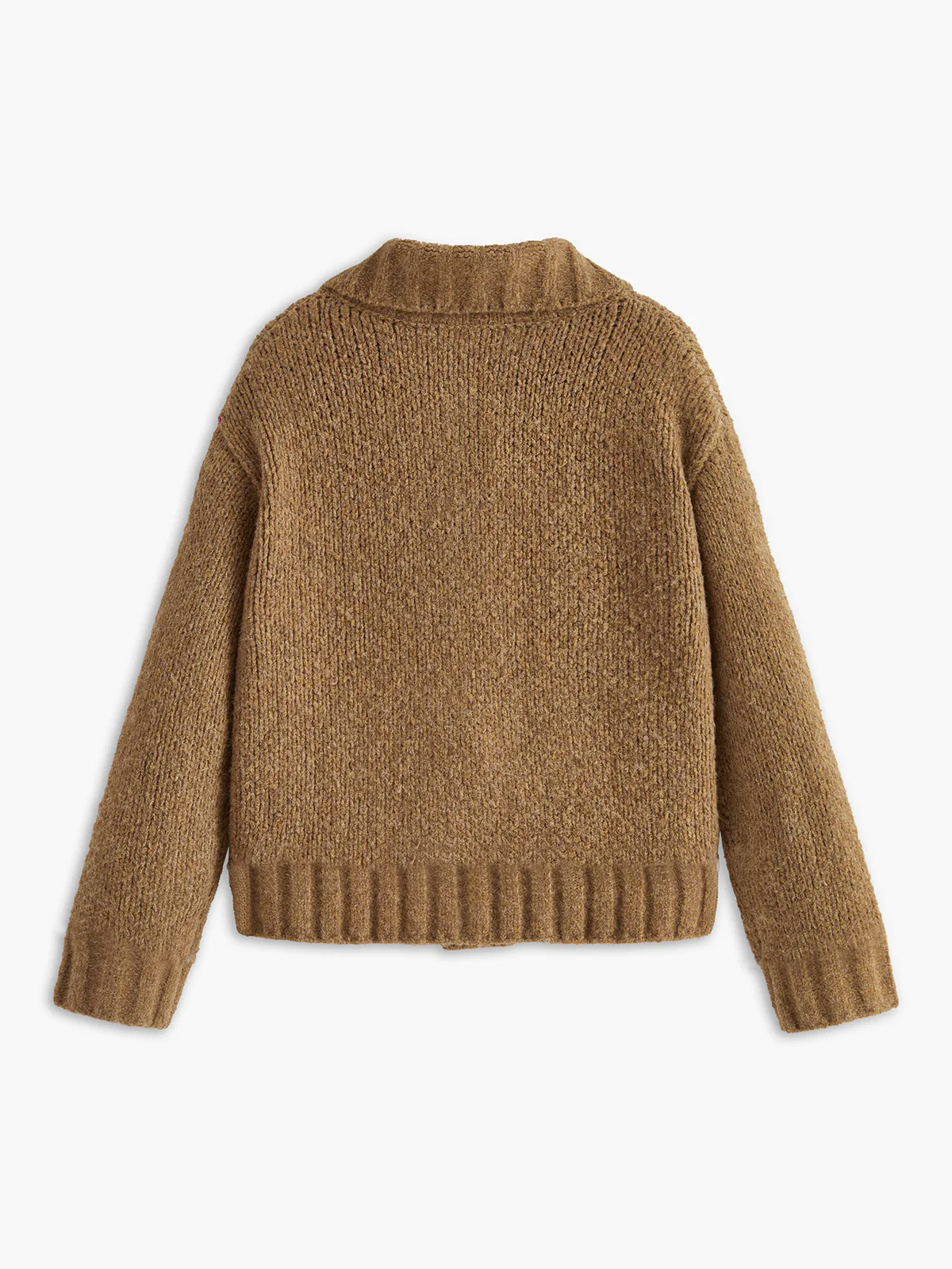 Soft-Buckle Lapel Cardigan - Takermore