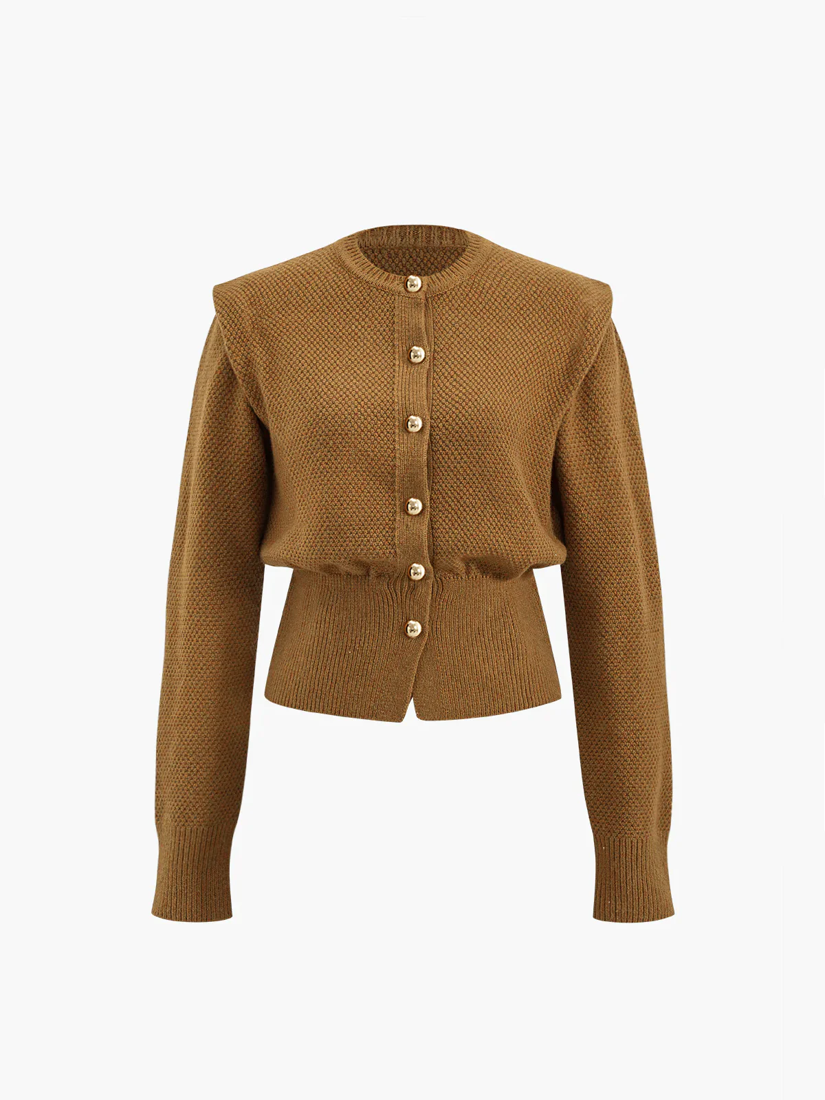 Vintage Wool-Blend Button Down Cardigan - Takermore